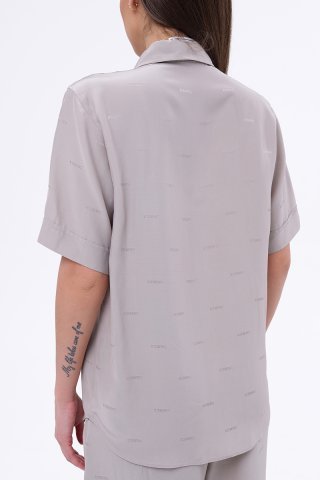 Рубашка женская G062-5145-0324 `Iceberg` светло-серый