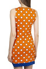 Платье женское A0480-0221 `Moschino` оранжевый