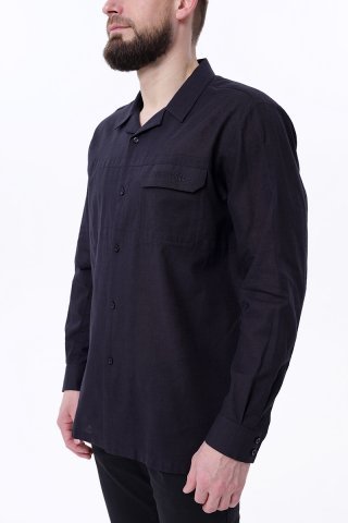 Рубашка мужская BMS0190-0324 `Bikkembergs` черный