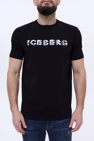 Футболка мужская F012-6318-0124 `Iceberg` черный