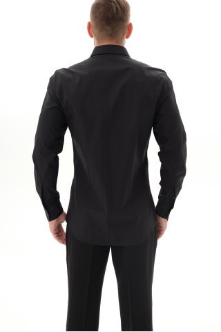 Рубашка мужская A0225-7035-0723 `Moschino` черный