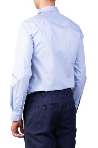 Рубашка мужская CC00904S2931-0220 `Dirk Bikkembergs` голубой