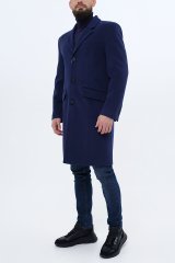 Пальто мужское PBMC0005V-K0017-1023 `Bikkembergs` темно-синий