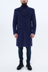 Пальто мужское PBMC0005V-K0017-1023 `Bikkembergs` темно-синий