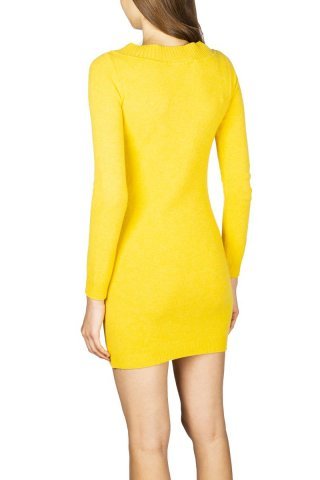 Платье женское J0491-0121 `Moschino` желтый
