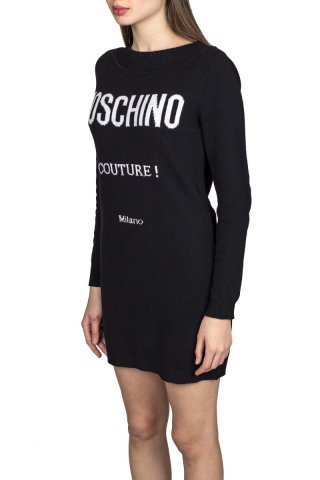 Платье женское J0491-0121 `Moschino` черный