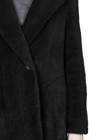 Пальто женское 6K2L90-2N9LZ-1121 `Emporio Armani` черный
