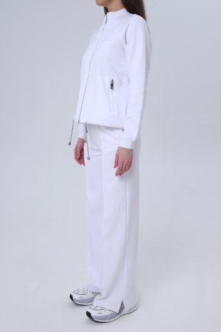 Спортивный костюм женский UWP24013FE/24012PA-0424 `Richmond X` белый