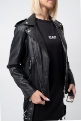 Куртка кожаная женская RWP23043GB-0223 `John Richmond` черный