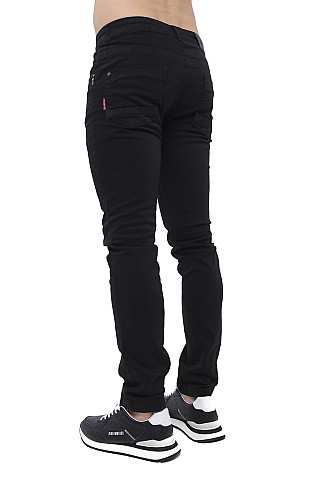 Джинсы мужские PBMD0285-0824-1 `Bikkembergs` черный
