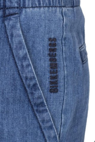 Шорты джинсовые мужские CO01501T093A-0121 `Bikkembergs` синий