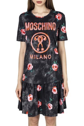 Платье женское A0422-0121 `Moschino` темно-синий