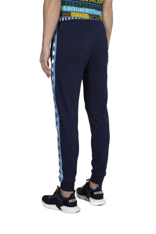 Спортивные брюки мужские C118280M4278-0121 `Bikkembergs` темно-синий