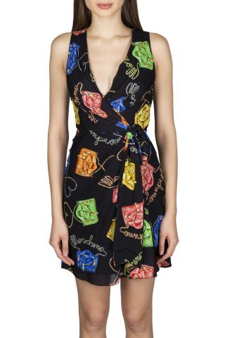 Платье женское A0431-0121 `Moschino` черный