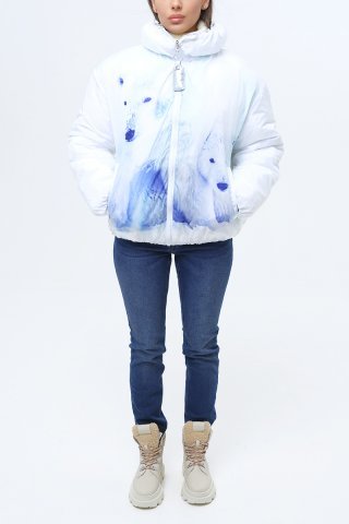 Куртка женская J061-6406-1023 `Ice Play` белый