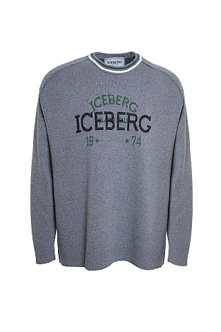 Свитер мужской A018-7469-1025-2 `Iceberg` серый