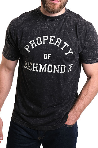 Футболка мужская UMA25062TS-0725-3 `Richmond X` черный