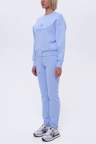 Спортивный костюм женский E051/B121-6316-0124 `Iceberg` голубой