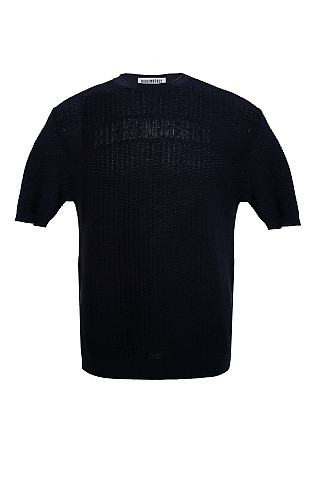 Футболка мужская BMM0922-0425-3 `Bikkembergs` темно-синий