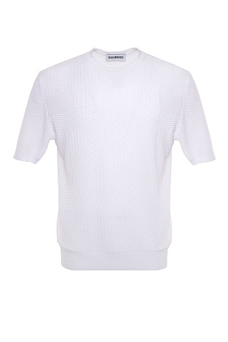 Футболка мужская BMM0922-0425-3 `Bikkembergs` белый