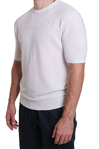 Футболка мужская BMM0922-0425-3 `Bikkembergs` белый